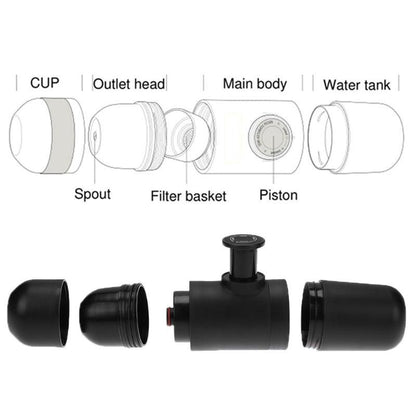 Portable Compact Espresso Machine for Travel