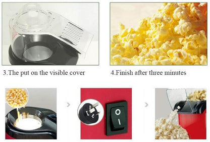 Portable Fast Popcorn Machine for Home Theater Nights