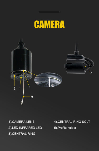 Waterproof Night Vision Underwater Fishing Cam