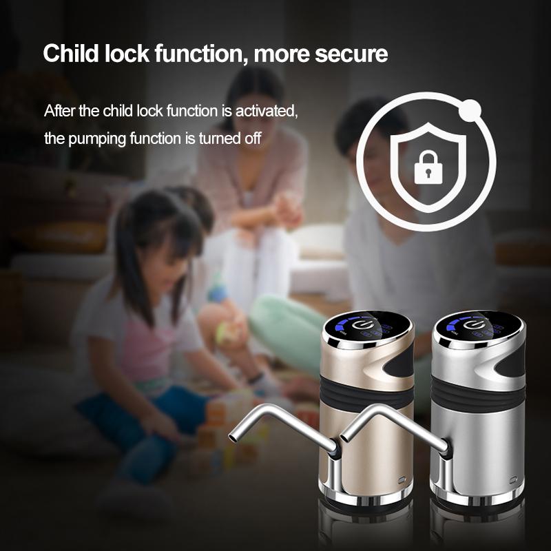 Easy Use Electric Water Pump with Safety Lock