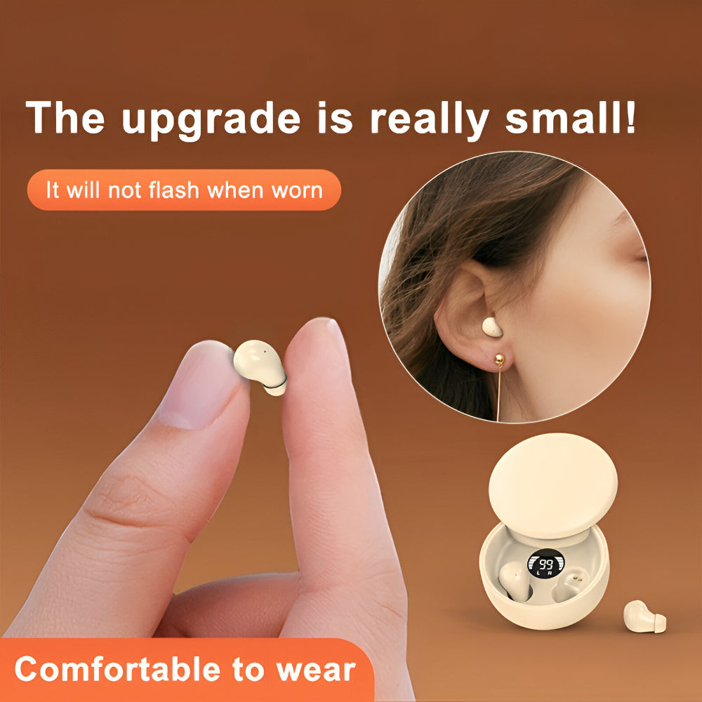 Compact Bluetooth Earbuds with Touch Control