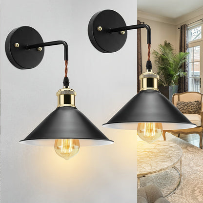 Rustic Bronze Wall Sconce | Vintage Metal Light Fixture