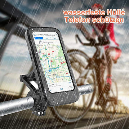 Waterproof Bike Phone Holder With Portable Charger