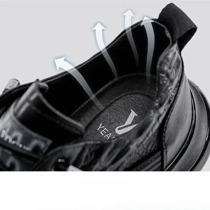 Comfortable Leather Support Sneakers for Men