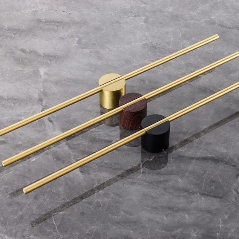 Sleek Aluminum Towel Bar For Contemporary Bathrooms