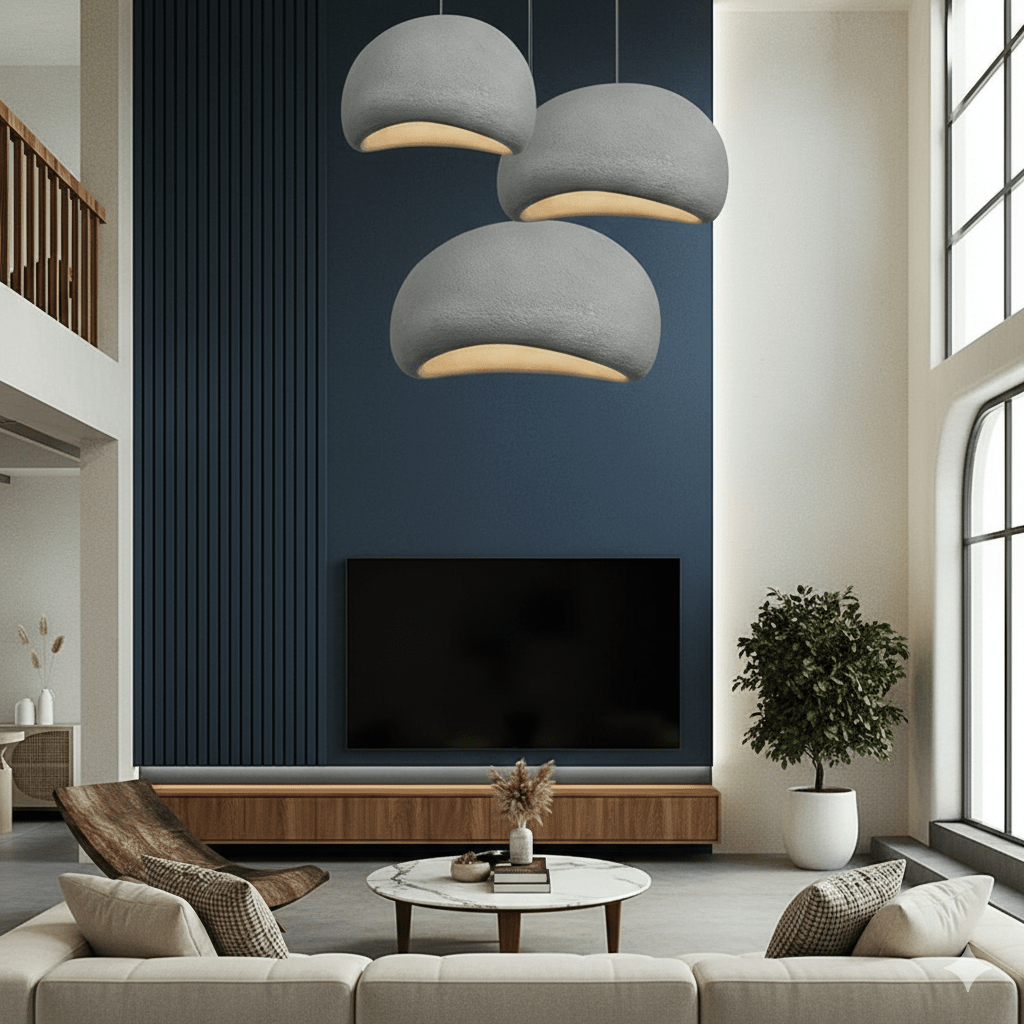 Stylish Glass Pendant Lighting – Adjustable Ceiling Lamp - Lusomart