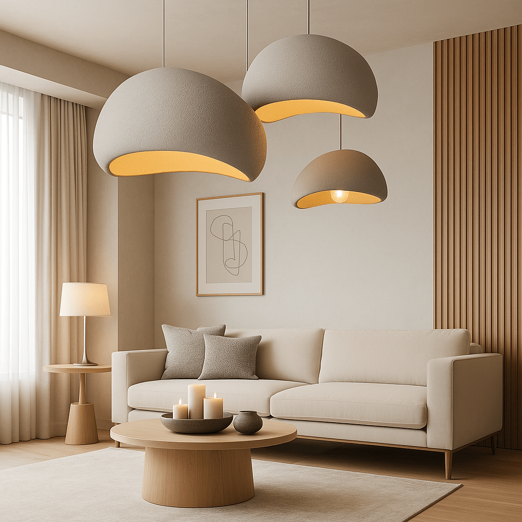 Stylish Glass Pendant Lighting – Adjustable Ceiling Lamp