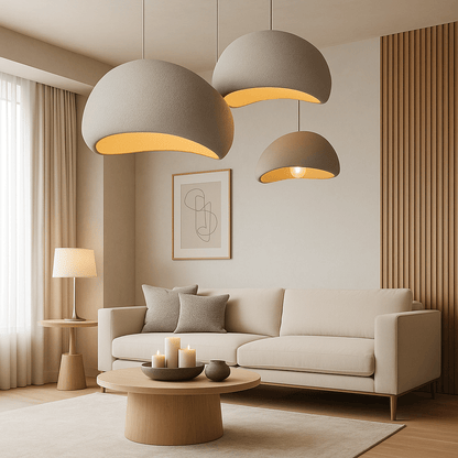 Stylish Glass Pendant Lighting – Adjustable Ceiling Lamp
