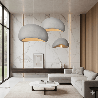 Stylish Glass Pendant Lighting – Adjustable Ceiling Lamp