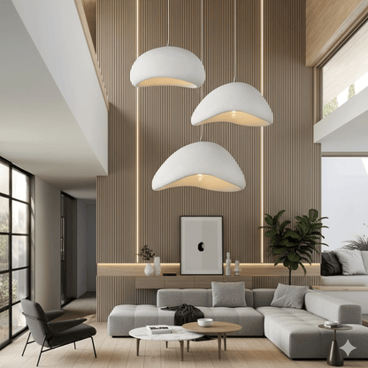 Stylish Glass Pendant Lighting – Adjustable Ceiling Lamp