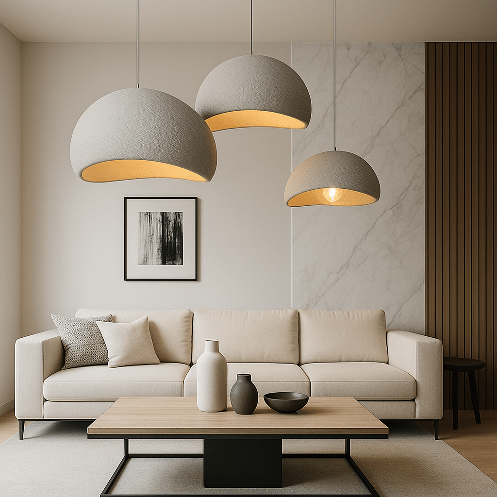 Stylish Glass Pendant Lighting – Adjustable Ceiling Lamp
