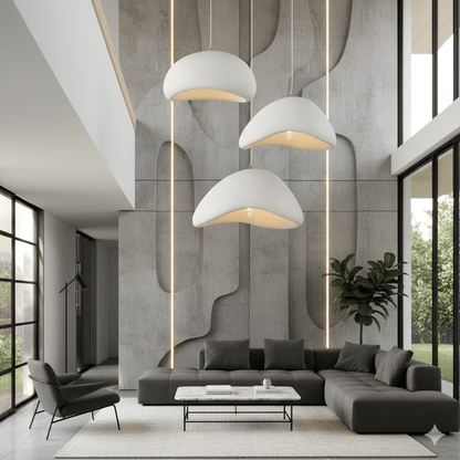 Stylish Glass Pendant Lighting – Adjustable Ceiling Lamp