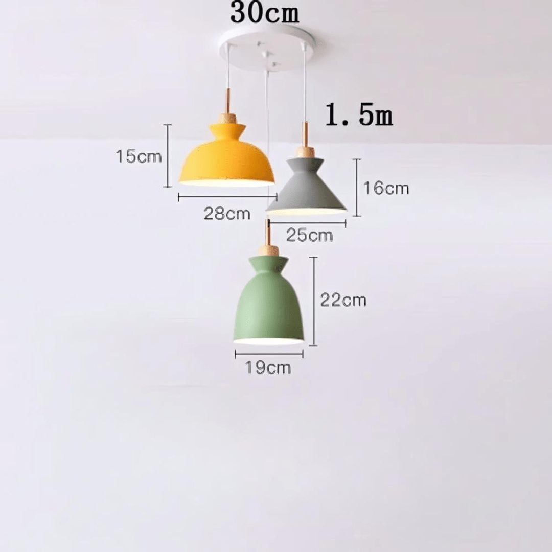 Stylish Hanging Light Fixtures Set