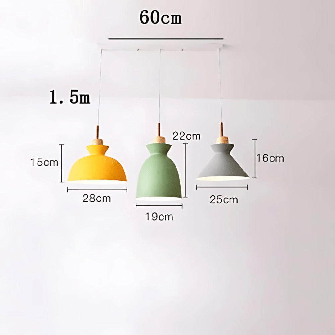 Stylish Hanging Light Fixtures Set