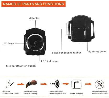 Sleep Tracker Anti Snore Smart Watch Band