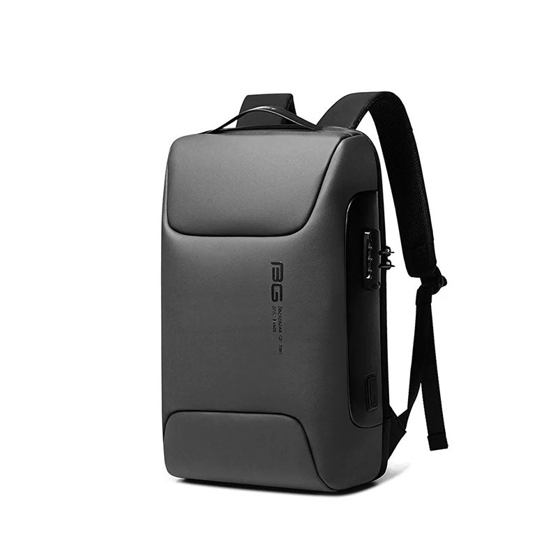 Secure Laptop Backpack 15.6in Waterproof Travel Bag