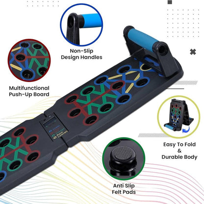 Ultimate 30-in-1 Fitness Push Up Board For Home Gym