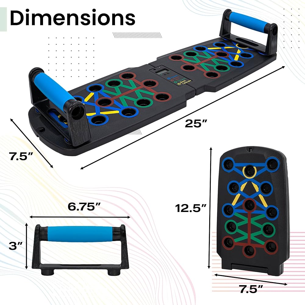Ultimate 30-in-1 Fitness Push Up Board For Home Gym