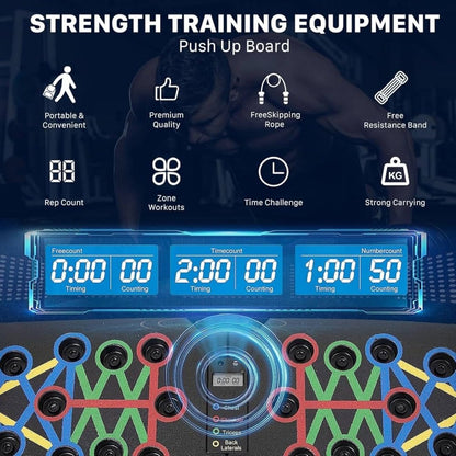 Ultimate 30-in-1 Fitness Push Up Board For Home Gym