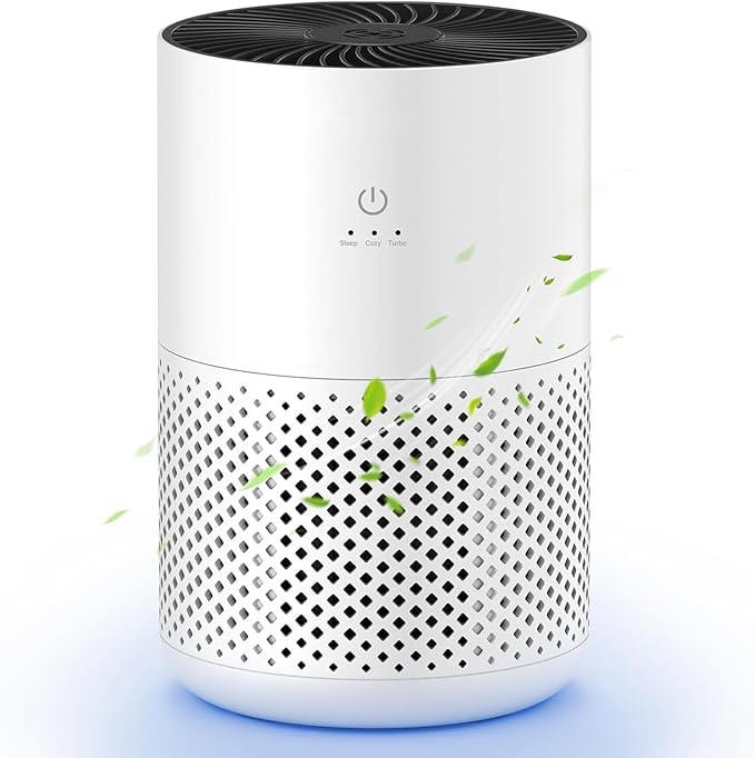 Small Room Quiet True HEPA Air Cleaner - Lusomart