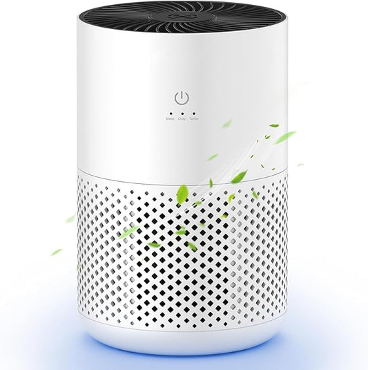 Small Room Quiet True HEPA Air Cleaner - Lusomart