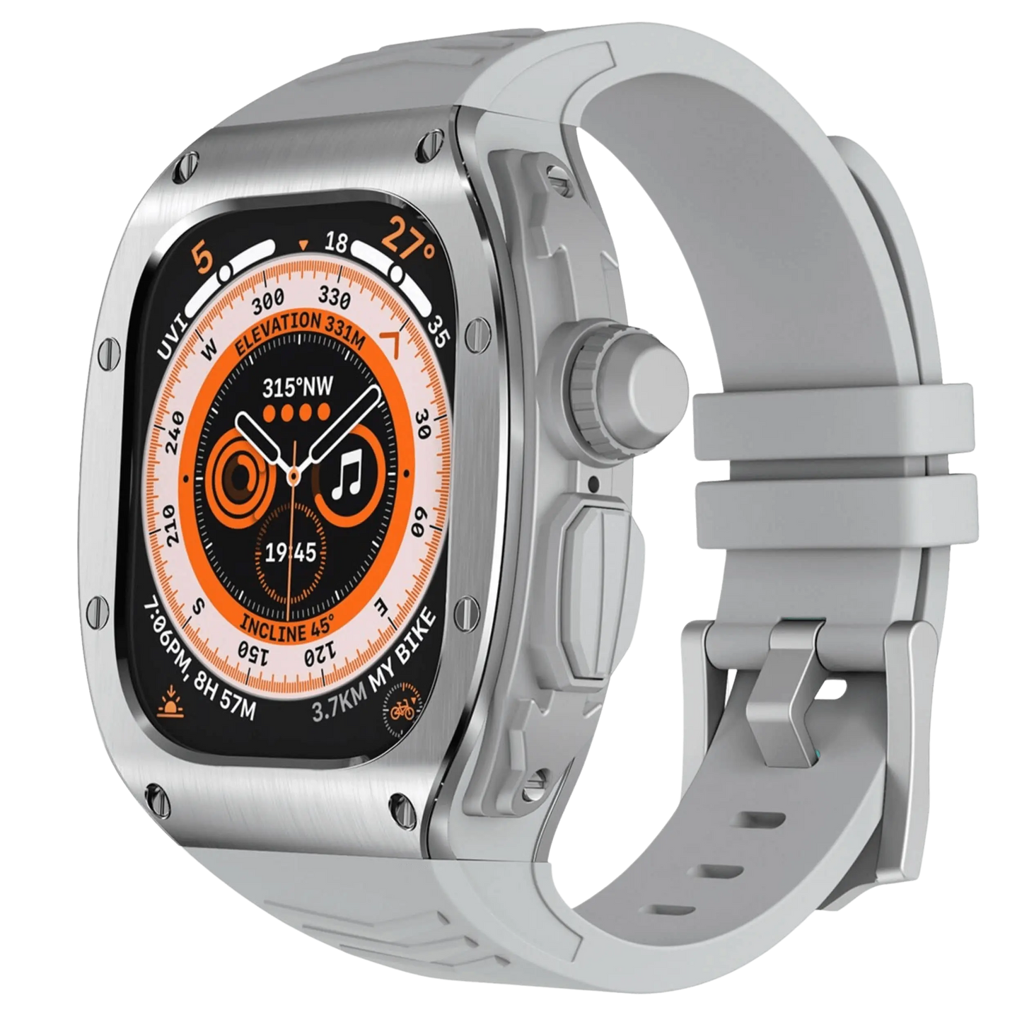 Durable Stainless Steel Case For Apple Watch Ultra