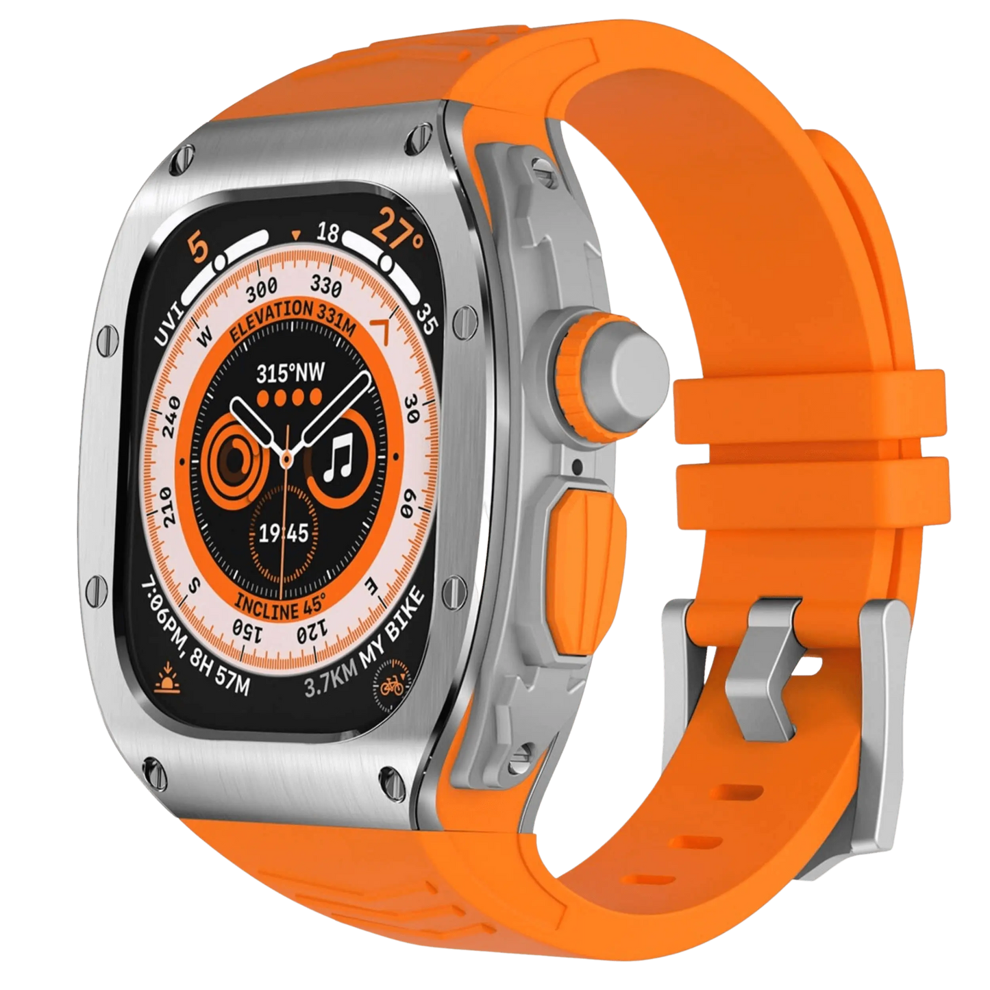 Durable Stainless Steel Case For Apple Watch Ultra