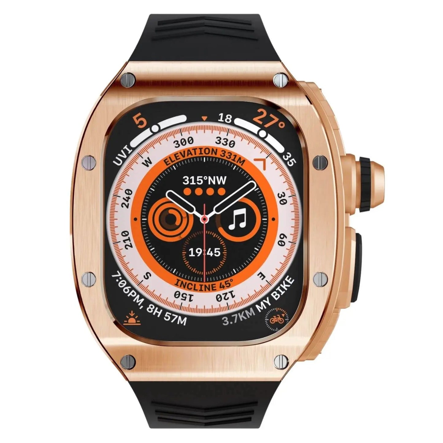 Durable Stainless Steel Case For Apple Watch Ultra