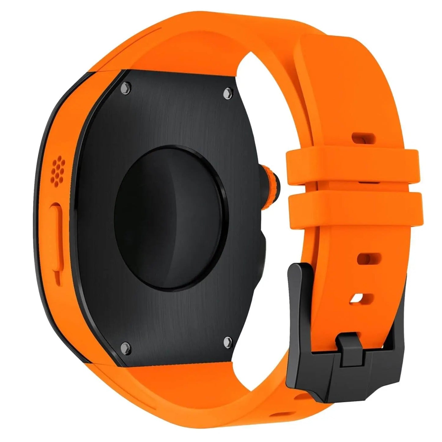 Luxury Metal Case and Soft Strap for Apple Watch Ultra
