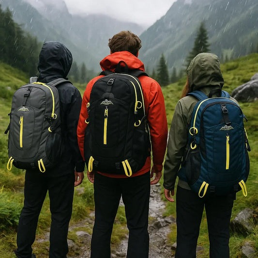 Waterproof 40L Outdoor Trekking Backpack With Extra Compartments - Lusomart