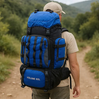 Lightweight 90L Water Resistant Hiking Backpack