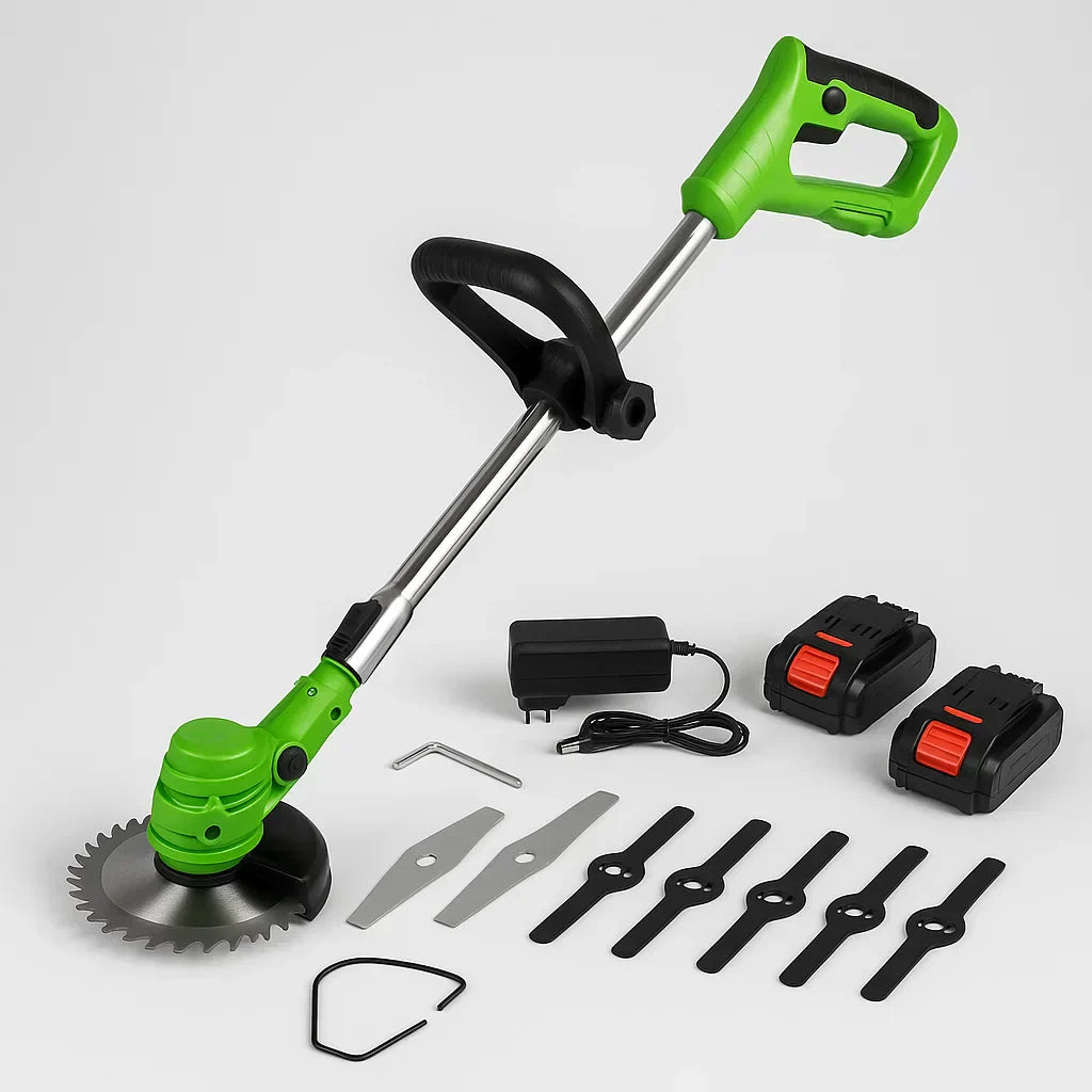 Powerful 24V Cordless Yard Trimmer 18,000 RPM