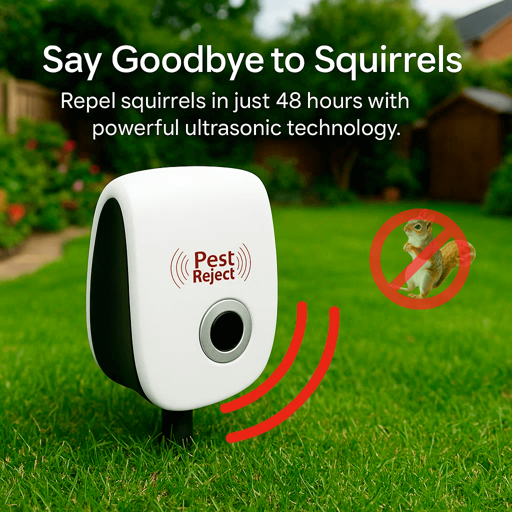 Outdoor Solar Pest Repeller for Gardens and Lawns