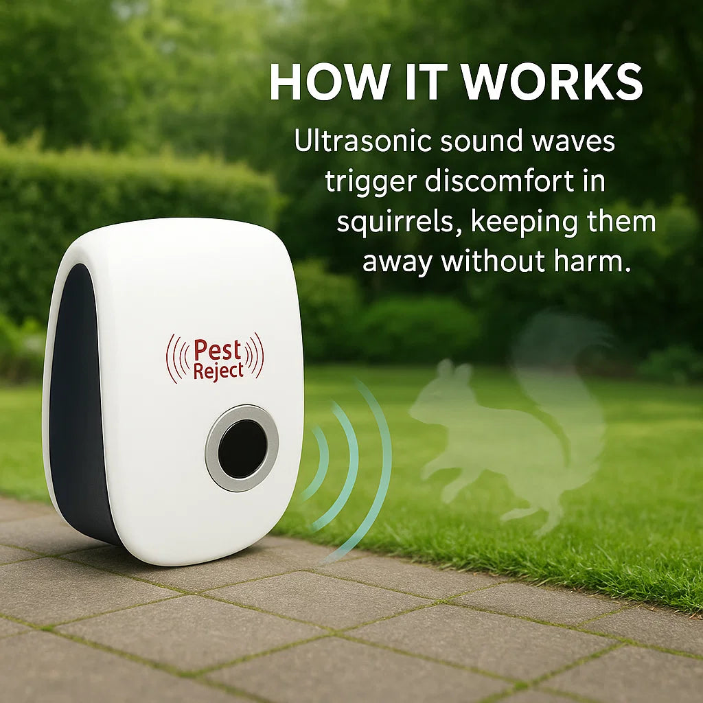 Outdoor Solar Pest Repeller for Gardens and Lawns