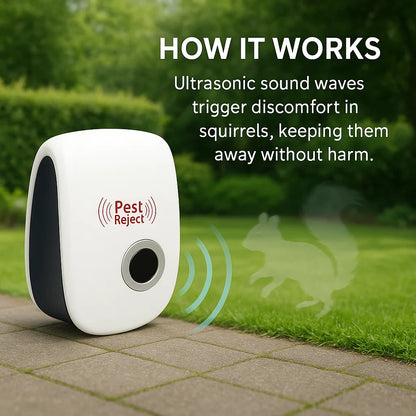 Outdoor Solar Pest Repeller for Gardens and Lawns