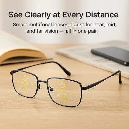 Premium Progressive Reading Glasses for Daily Wear