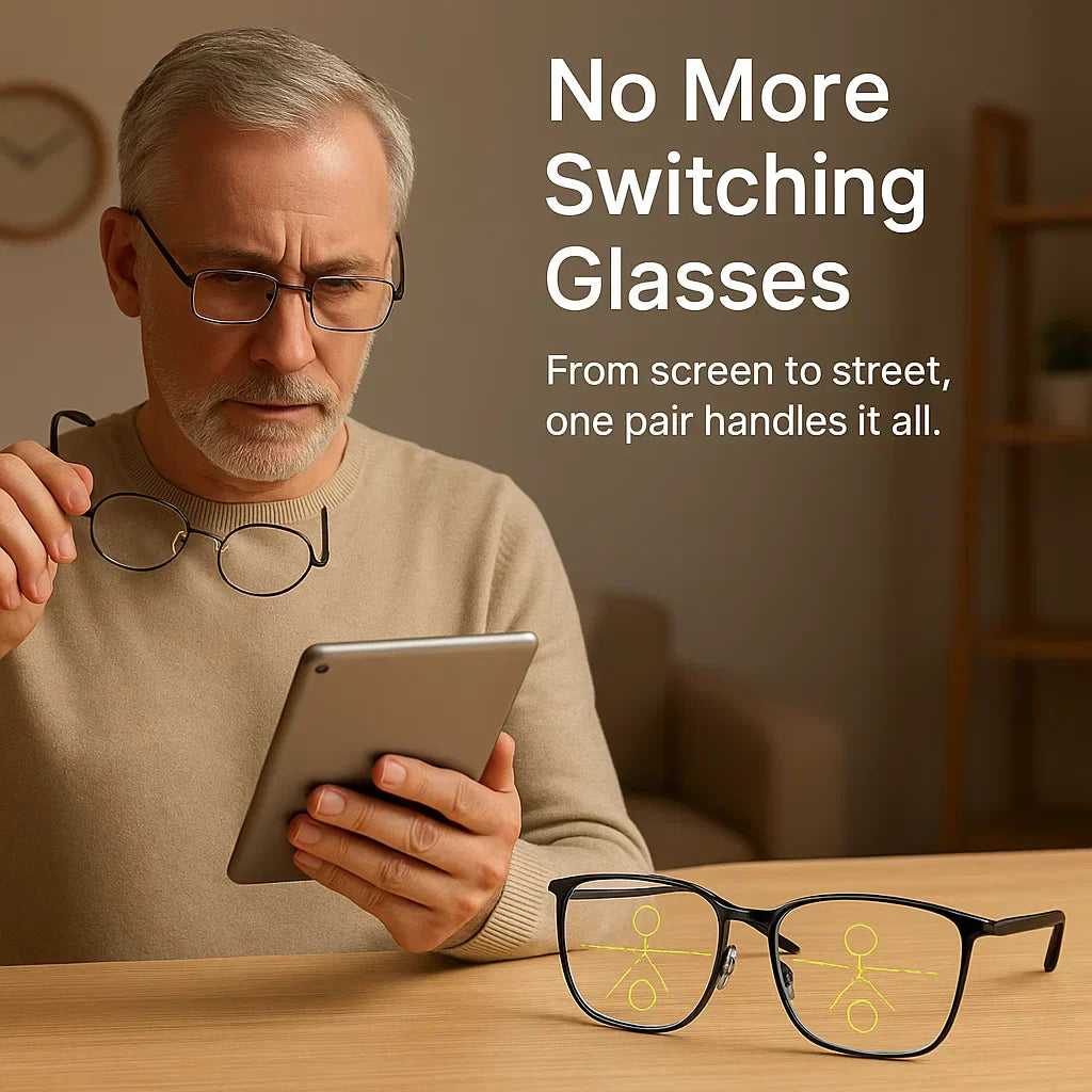 Premium Progressive Reading Glasses for Daily Wear