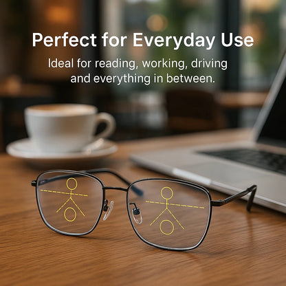 Premium Progressive Reading Glasses for Daily Wear