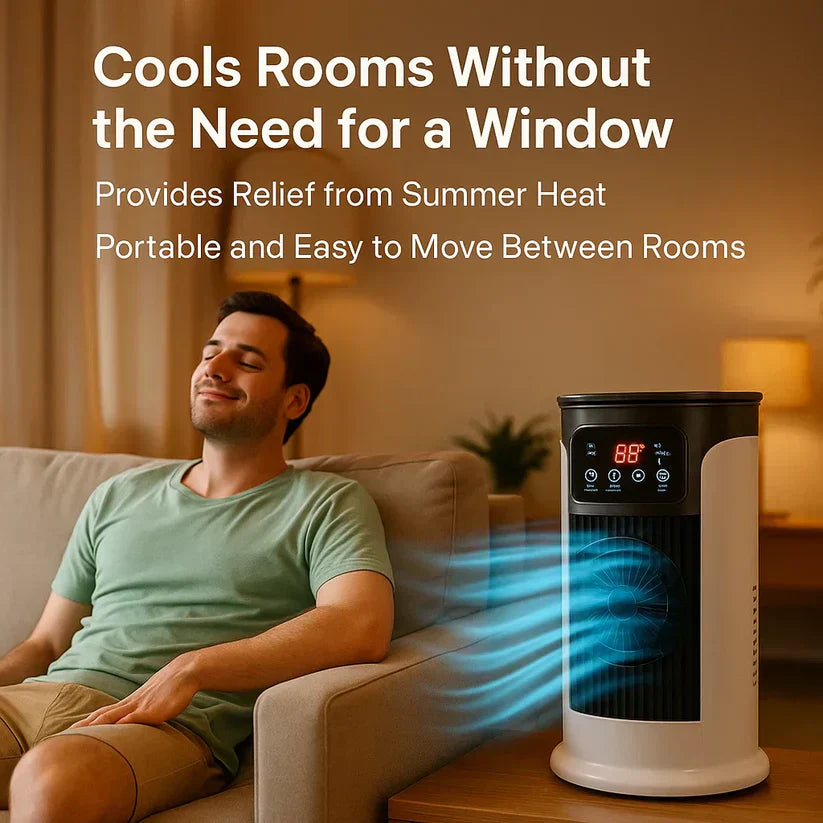 Compact Quiet Portable Air Conditioner For Rooms
