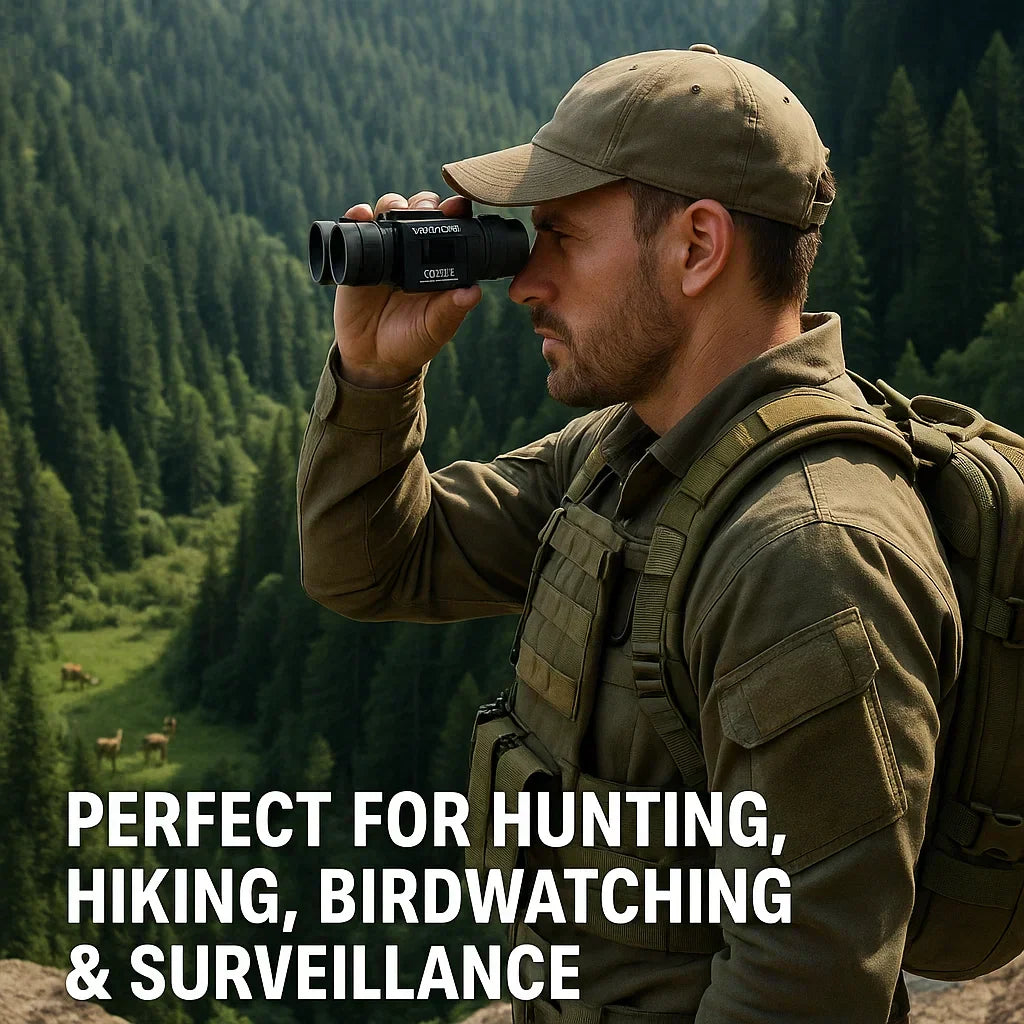Portable 40x22 Mini Travel Binoculars for Clear Views