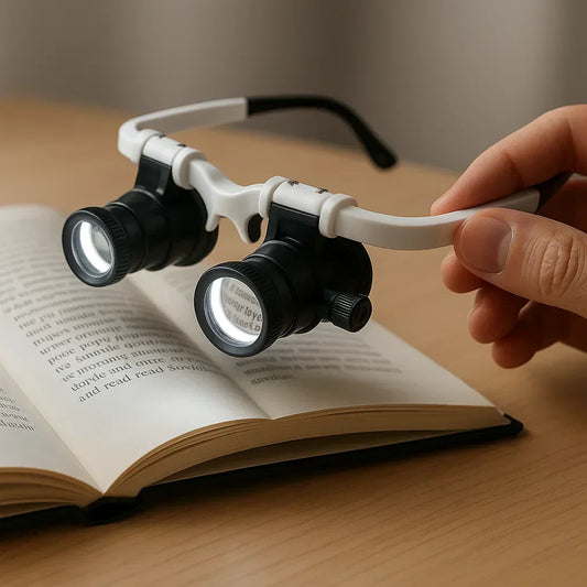 Bright Vision LED Magnifying Glasses - Lusomart