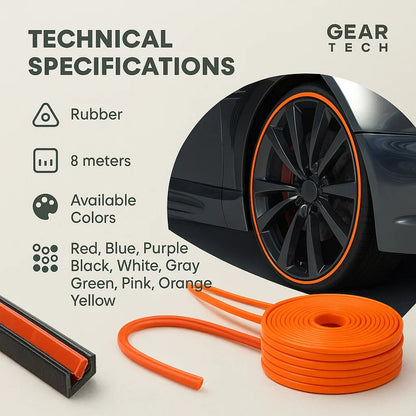 Strong Wheel Rim Defender, Bike Curb Guard