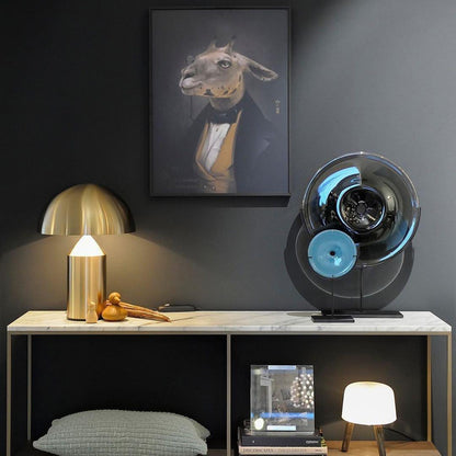 Modern Metal Desk Lamp In Classic Italian Design