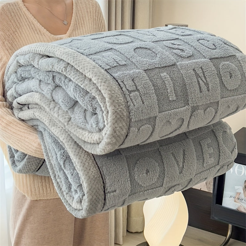 Cozy Fleece Throw Blanket for Home Comfort