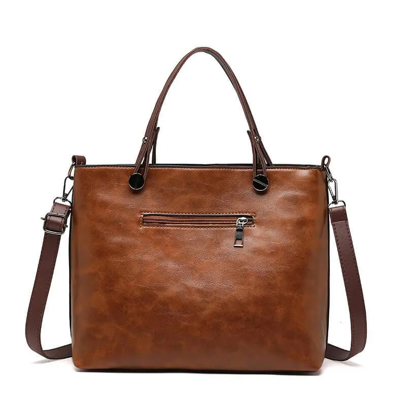 Authentic Leather Nordic Crossbody Bag Handcrafted