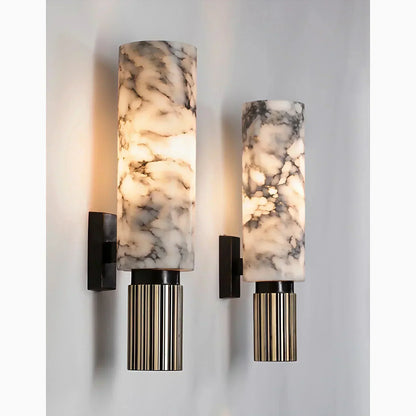 Modern Dimmable Marble Wall Light Fixture
