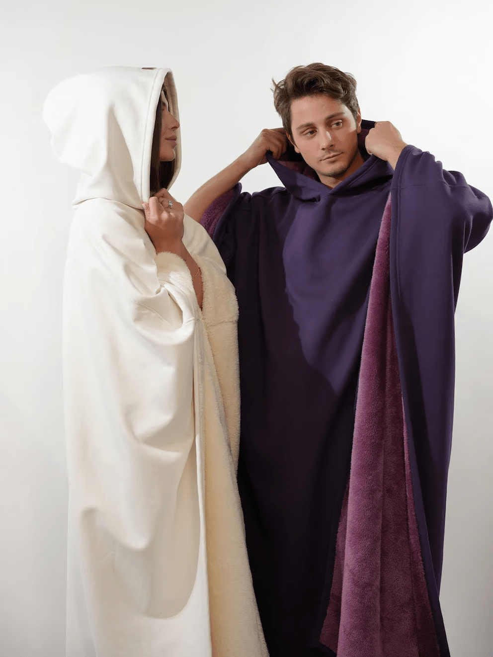 Comfortable Arctic Hoodie Soft Cozy Fleece Jacket