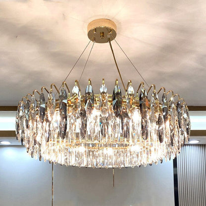 Elegant Crystal Pendant Chandelier