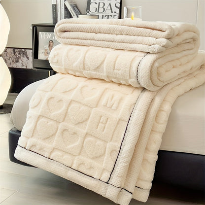 Cozy Fleece Throw Blanket for Home Comfort