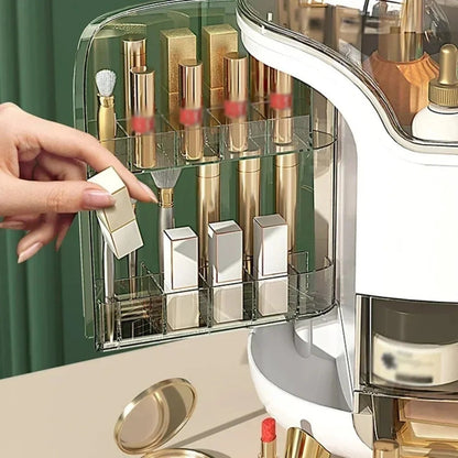 Spacious Cosmetic Desk Storage Case